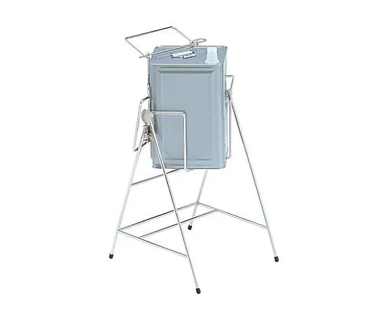 62-6611-42　［Discontinued］Angle Fixed Stainless Steel Can Stand for Square Can　ASK-01