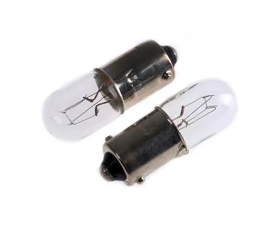 63-4140-50 BA9s Indicator Light, Clear, 28 V, 80 mA, 7500h 105-118