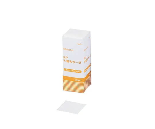 7-3421-01 Bescher RP Non-woven Gauze 75 x 75 mm 200 Sheets RP75