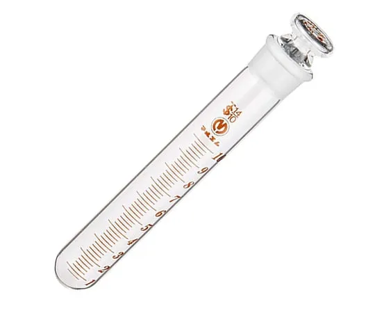 6-298-01 Stoppered Test Tube, Centrifuge Tube (With Osmotic Baking Scale) 10mL Round-Bottom S-10
