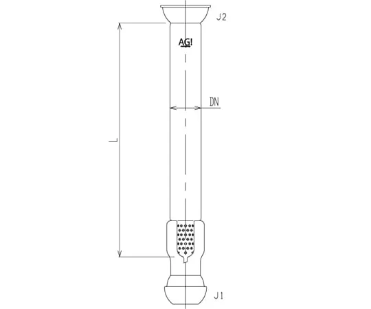 65-1839-10 Filling tower 300 mm with basket 3512-30-300-J