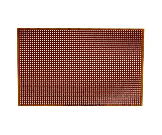 63-4726-95　［Discontinued］RE200-HP, Single Sided Matrix Board FR2 with 38 x 61 1mm Holes, 2.54 x 2.54mm Pitch, 160 x 100 x 1.5mm　RE200-HP