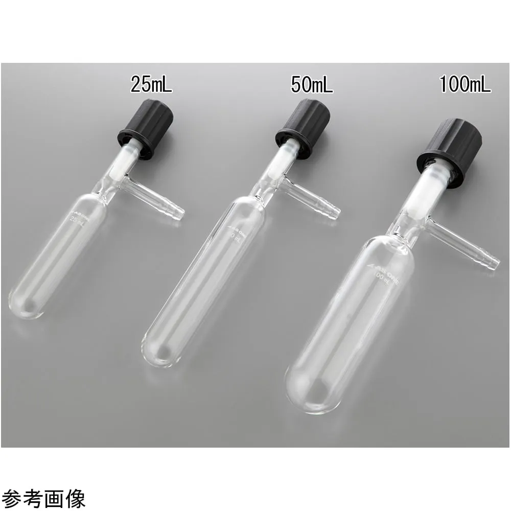 4-3855-01 Schlenk Tube (PTFE Valve) 25mL STTV025