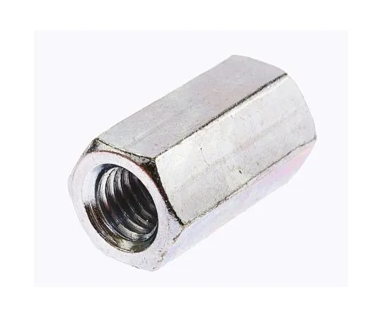 63-4598-94 24mm Bright Zinc Plated Steel Coupling Nut, M8 276-538