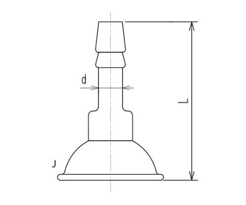 61-4705-13 Ball Joint Hose Connector Male Type 2318-B-8