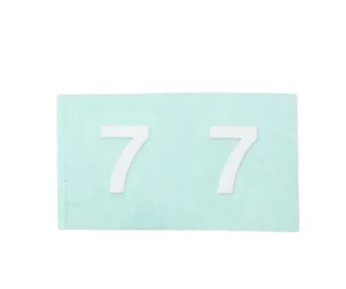 61-7397-09 Character Seal 7 White 10mm CL10W-7