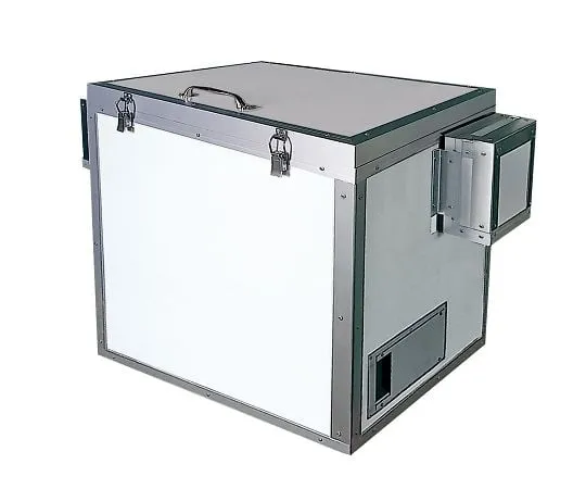3-8749-01 Soundproof Box (Thin Type, Flame-Resistant Approved Product) Small