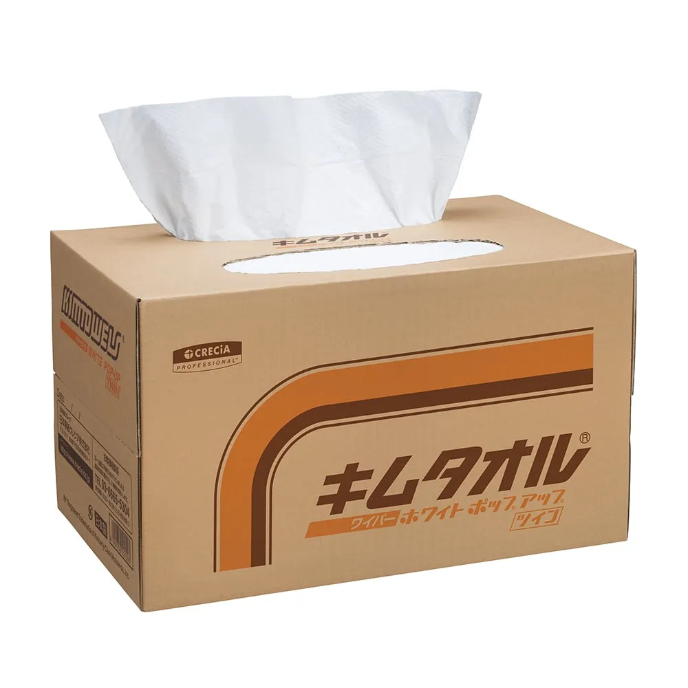6-6686-03 Kimtowel White Pop-Up Twin 61402
