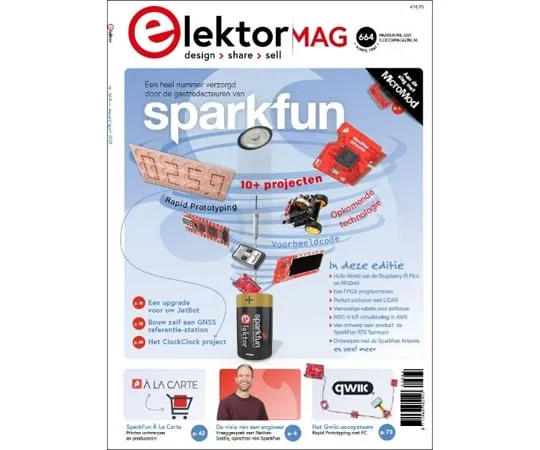 67-0420-22　［Discontinued］Elektor Tijdschrift - Maart/April 2021 (Dutch)　BOK-17987