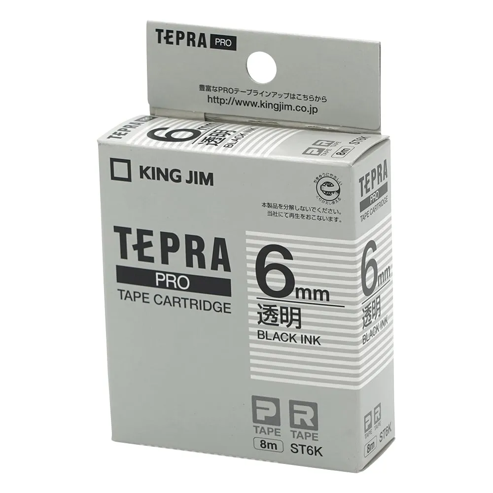 6-4010-01 Tepra Label Printer Cartridge (For Tepra PRO) Clear ST6K