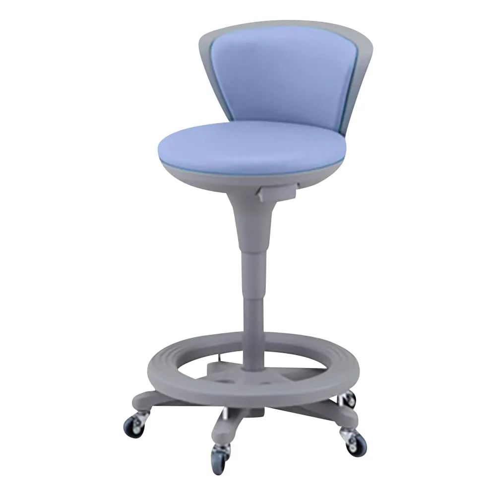 1-2436-02 Researcher Stool Blue TSS-16RL-STCC-BL
