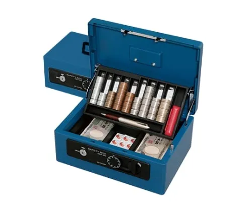 61-0450-68 Portable Cash Box B5SBX-B5 Blue 558231SBX-B5