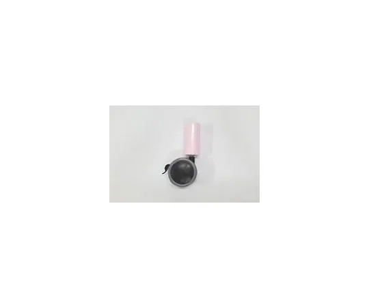 7-1274-01-71 φ75 mm Caster (φ3 General Strut) Elastomer Made (Pink) with Stopper