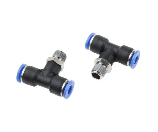 63-5177-87 RS PRO Pneumatic Tee Threaded-to-Tube Adapter, 6mm x 6mm, 10 bar 916-0808