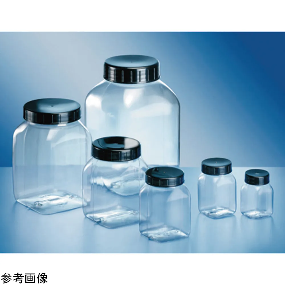 4-4351-01 PETG Wide Mouth Square Container 50mL 2000074371
