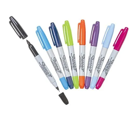 3-8574-01 Dual Tip Pen 8 Color Set HS15094