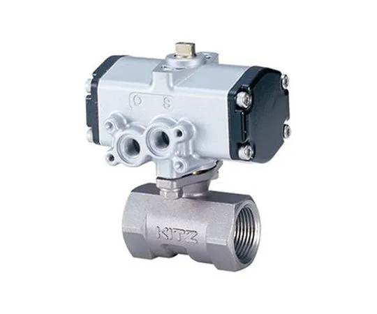 65-1885-06 Small Pneumatic < C Type/Double Operation > SCS 14 A Ball Valve (C-UTE) Nominal Diameter 8 mm C-UTE8A