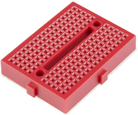 68-2029-62 Breadboard - Mini Modular(Red) PRT-12044
