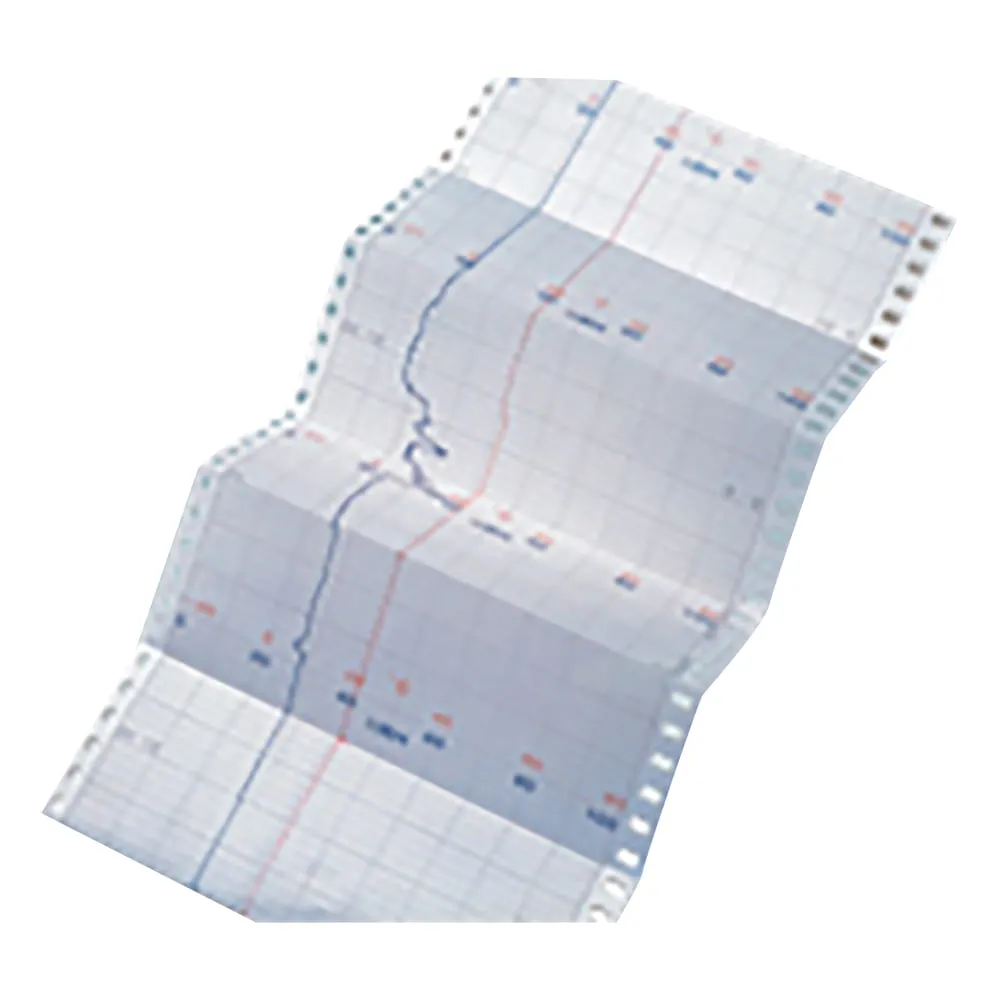 5-3046-12 Thermo-Hygro Recorder Chart Paper for ST-50 5 Sets -