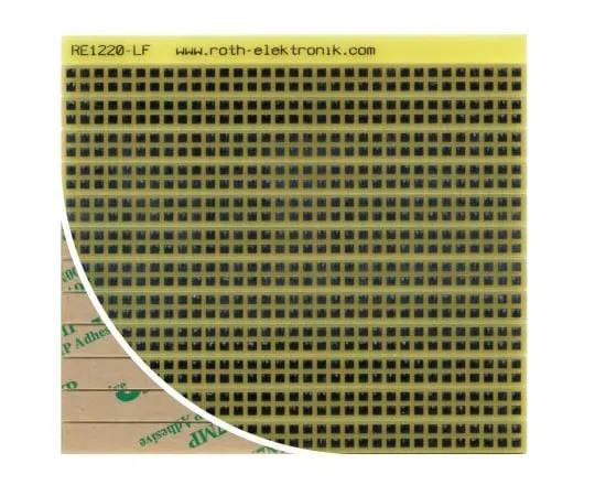 63-5122-77　［Discontinued］PCB Contact Strip Epoxy Glass Single-Sided 100 x 90mm FR4　RE1220-LF