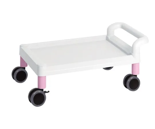 3-6642-11 Mobile Easy Cart (Tall Type/Regular 31) Pink 1 Stage ME31M
