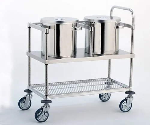 61-3805-56 Tank Wagon (Upper Stage Stainless Steel (SUS304)) D460 x W910 x H995mm TW1A-S4609