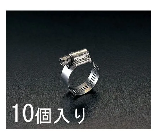 78-0146-53　［Discontinued］Hose Clamp (Stainless Steel) 54-76mm [10Pcs]　EA463BA-76