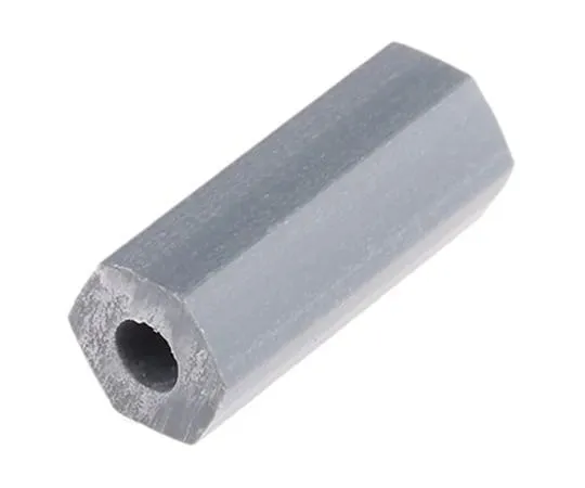 63-4749-85 HS-6-5, 15.9mm High CPVC Hex Spacer 6.4mm Wide, with 2.8mm Bore Diameter for M3, No.6 Screw HS-6-5
