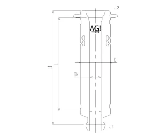 62-2108-34 Packed Tower with Vacuum Jacket Plate Reception/Plating/No Slit 3508-30-1000-J
