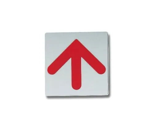 61-7411-63 Red Arrow 80mm x 80mm x 1mm KS895-4