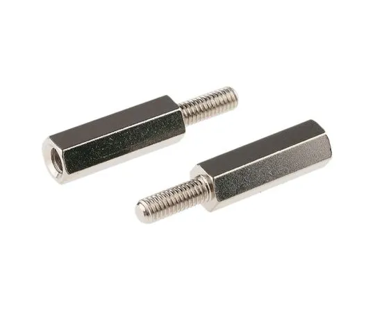 63-4649-93 RS PRO Brass Hex Standoff, Male/Female, 15mm, M3 x M3 606-692