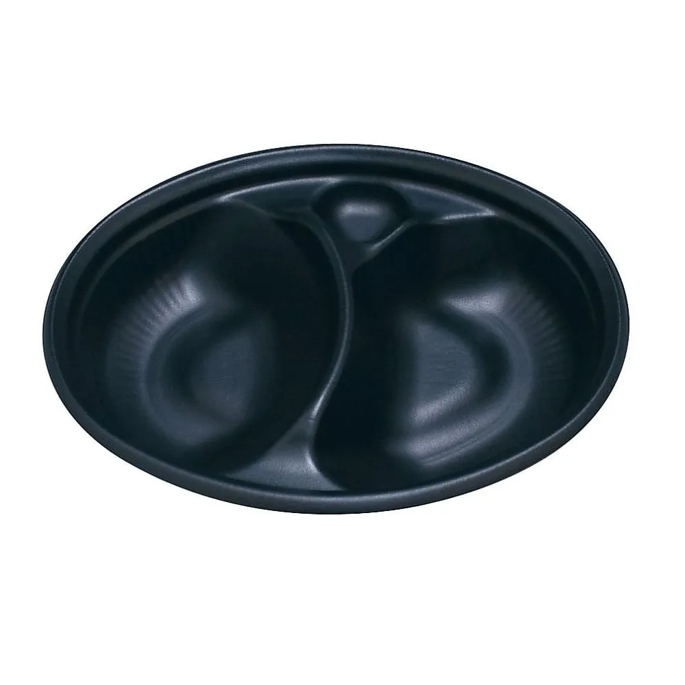 62-6540-37 SD Bistro M24-18 Divided Body (50 Pieces) Black