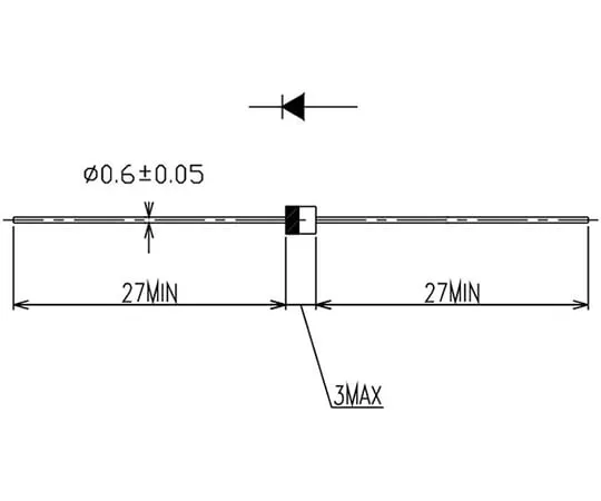 63-3111-10 General rectifier diode 10EDB60