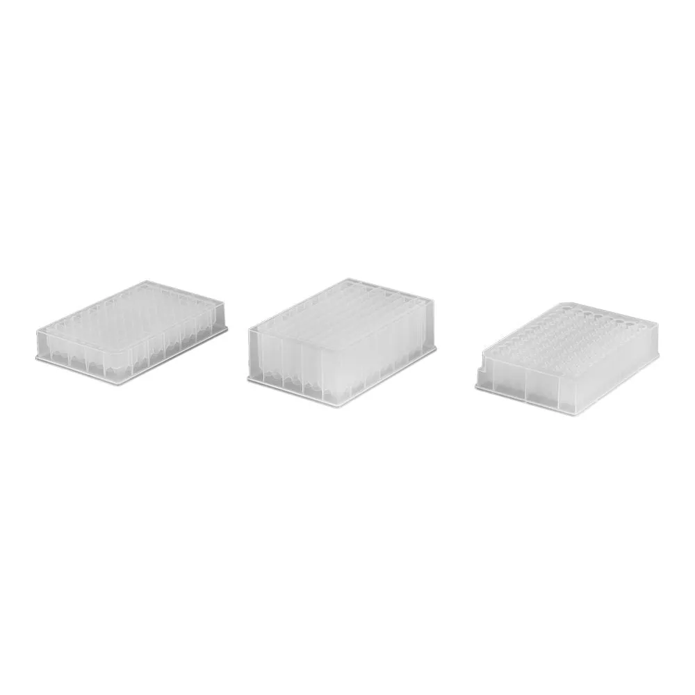 51-0168-01 96 Deep-Well Plate 100μl U-Bottom 1 Box (10 Sheets/Bag x 10 Bags)