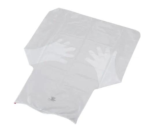 1-845-01 Glove Bag (Slide Chuck Type) 690 x 690 x 380mm 108DX-27-27HG