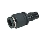 61-7653-49 Light Coupling 20 Series Plug Straight One Touch Fitting Type φ6 CPP20-6B