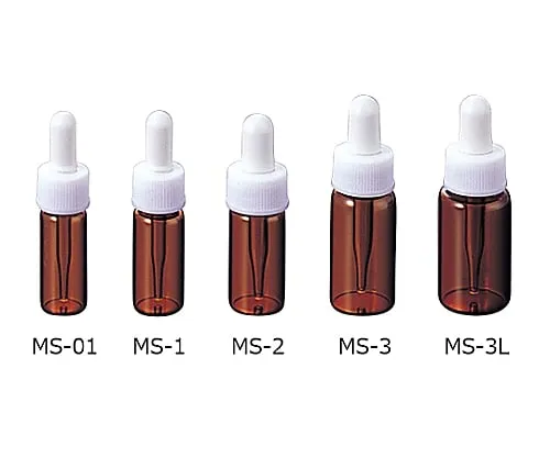 61-0153-34 Mini Pipette Bottle MS-1 Amber 50 Pcs