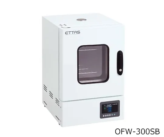 1-9000-31 Constant-Temperature Drying Oven (Steel Type, Forced Convection System) With Window (Left Pivot Door) OFW-300SB