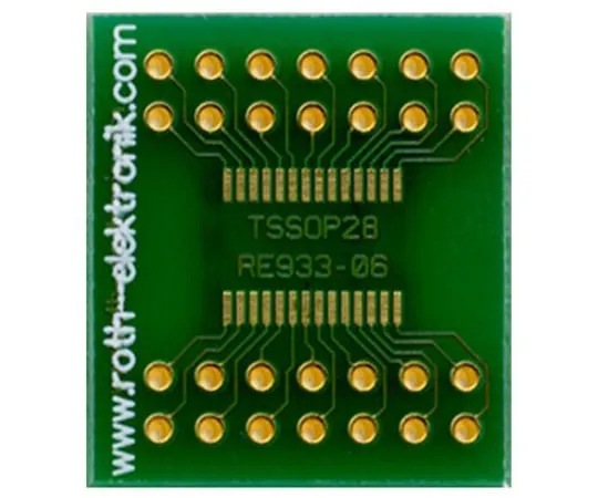 63-5029-24　［Discontinued］Surface Mount (SMT) Board TSSOP Epoxy Glass Double-Sided 23.5 x 21 x 1.5mm FR4　RE933-06