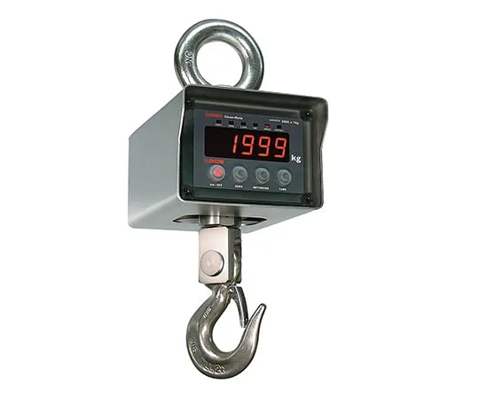3-8366-01 Dustproof Waterproof Crane Scale (Cosmo Clean Mate) 2000kg 0.5SCS