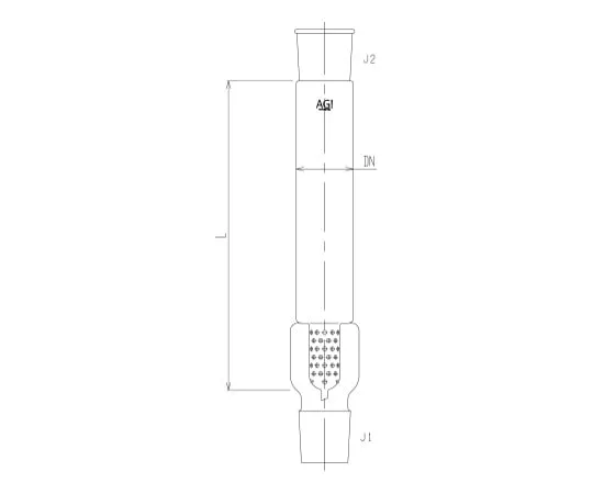 62-2108-64 Packed Tower with Basket 3512-30-1200-5L