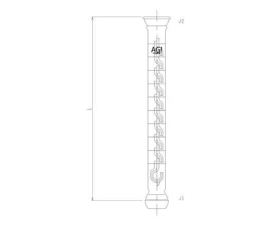62-2107-33 Distillation Column Single Type 3500-2510-B