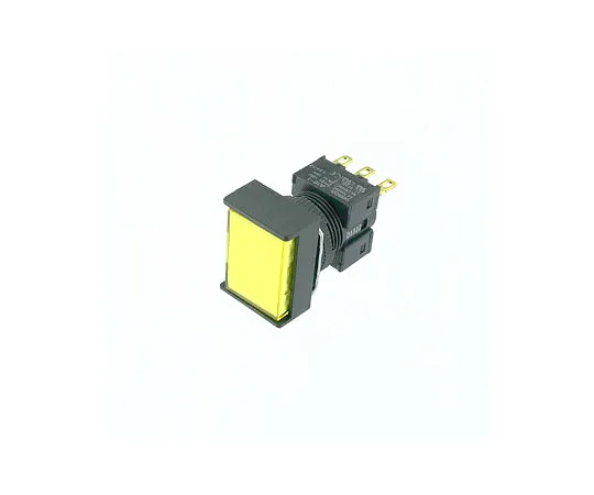 63-3170-79 Rectangular Push Button Switch Pure Yellow A16JPYM1