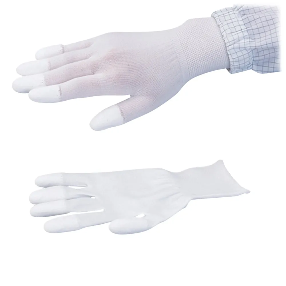 2-8292-11 PU Coated Nylon glove (Fingertip coat) 5 Pairs Pack L