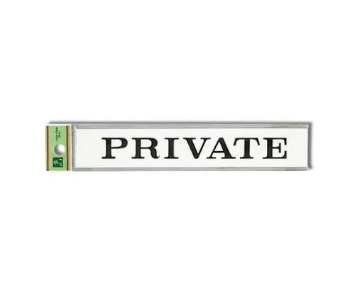 61-7412-18 PRIVATE 180mm x 30mm x 2mm UP318-8
