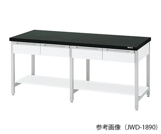 3-1349-11 Workbench (steel with both sides drawers) 1200 × 900 × 800mm JWD-1290