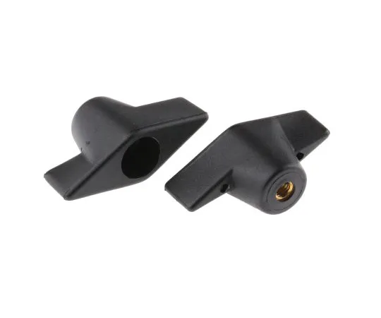 63-4651-62 RS PRO Black Wing Clamping Knob, M6 686-086