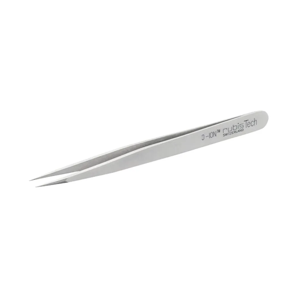 4-4300-01 MEISTER Tweezers (Antibacterial Type) 120 mm 0-ION