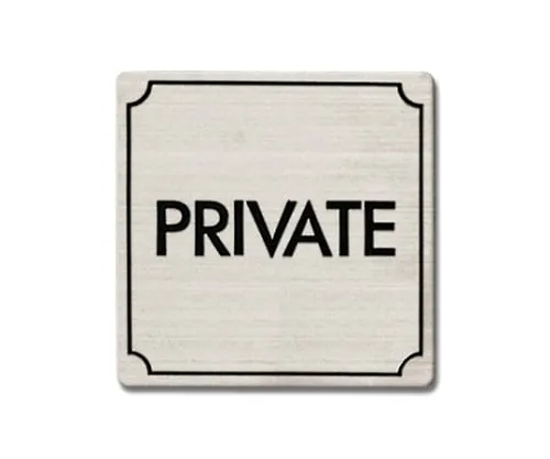 61-7400-82 PRIVATE 80mm x 80mm x 1mm FS893-12