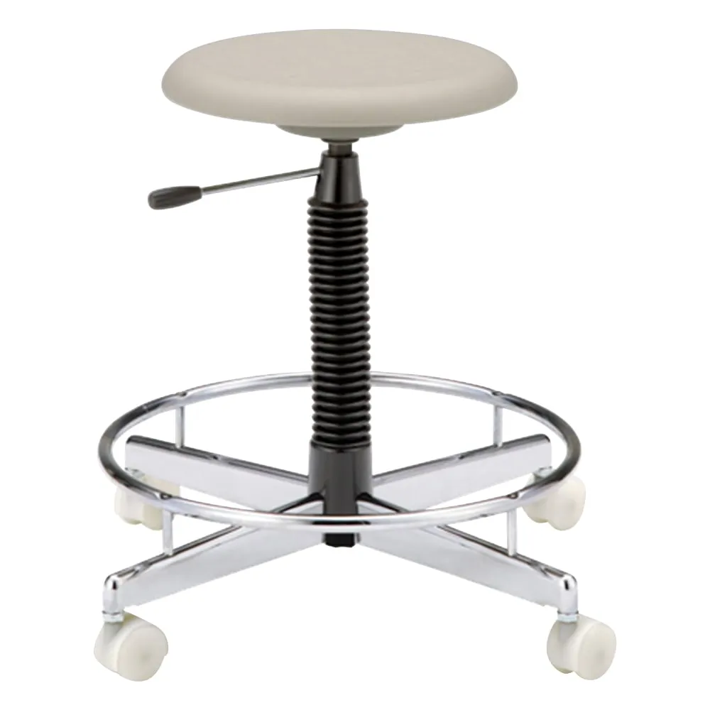 2-8218-04　［Discontinued］Clean Chair without Seat Back with Ring　TCC-9LN